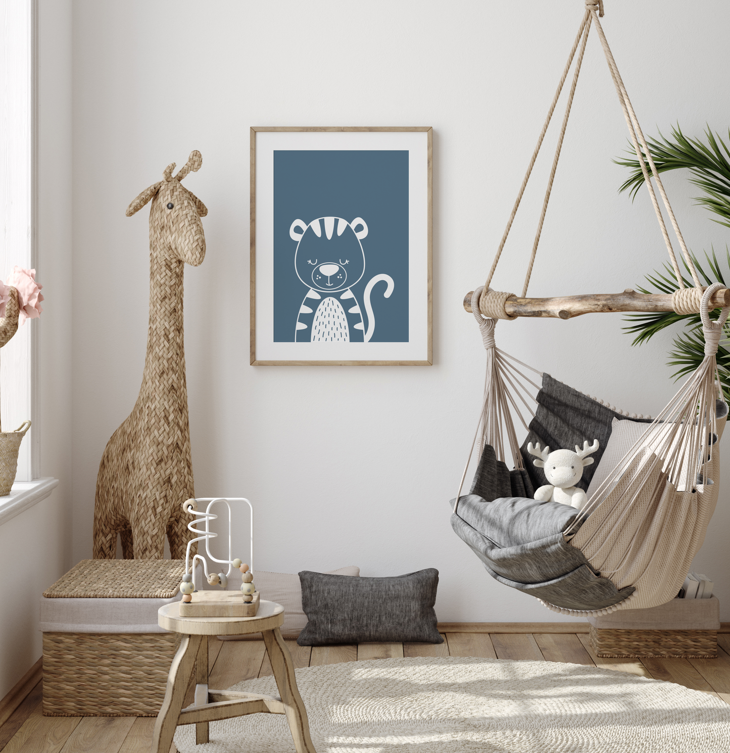 Safari Animals Nursery Prints