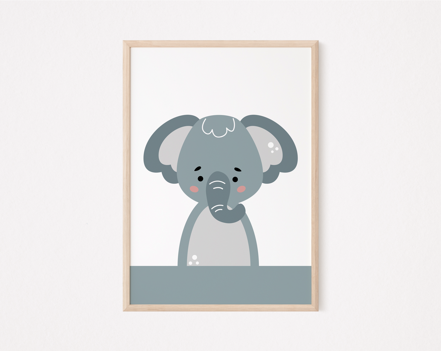 Safari Animals Nursery Prints