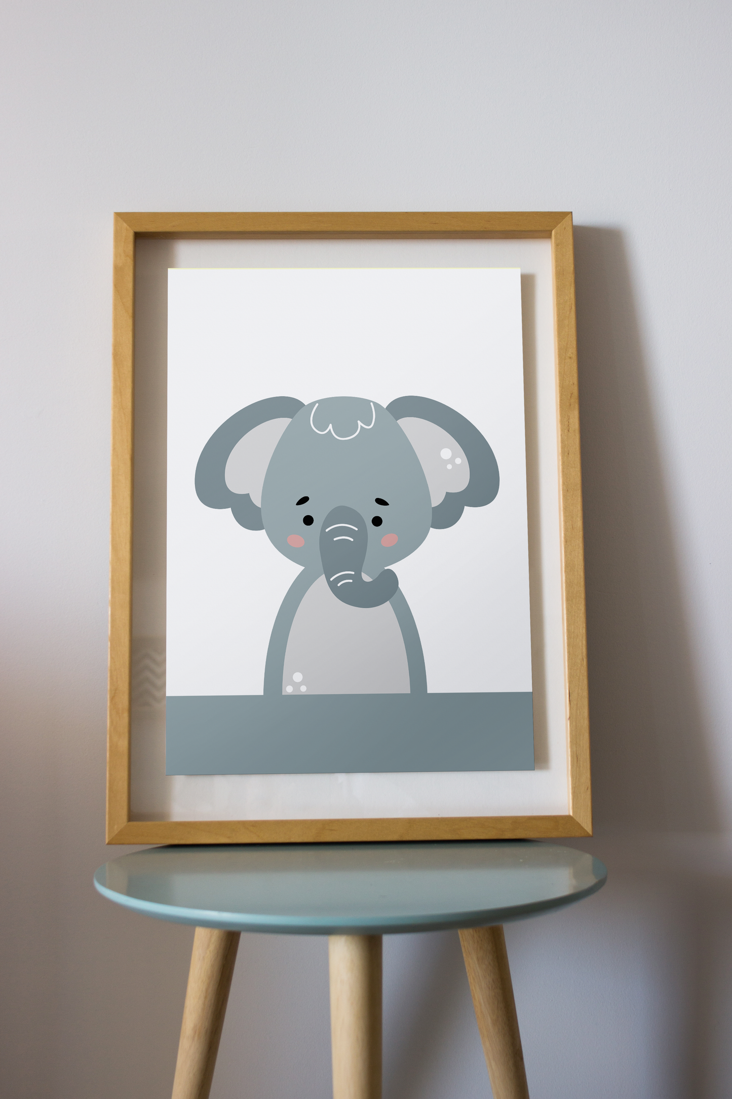 Safari Animals Nursery Prints