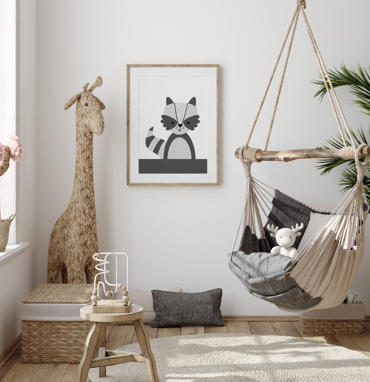 Safari Animals Nursery Prints