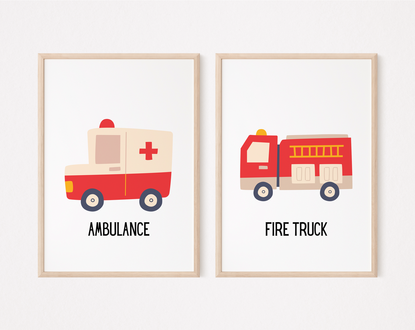 Emergency Vehicle Prints