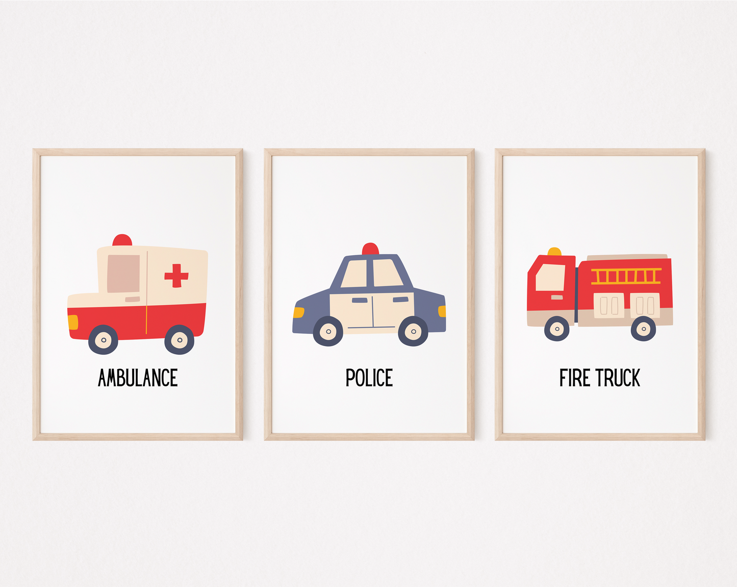 Emergency Vehicle Prints